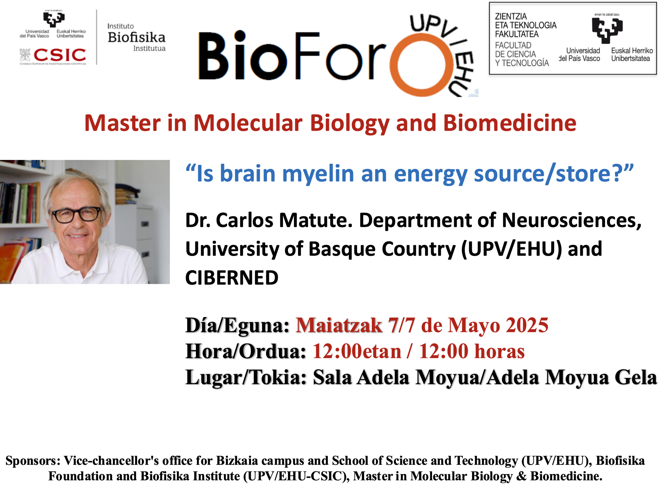 BioForo: "Is brain myelin an energy source/store?"