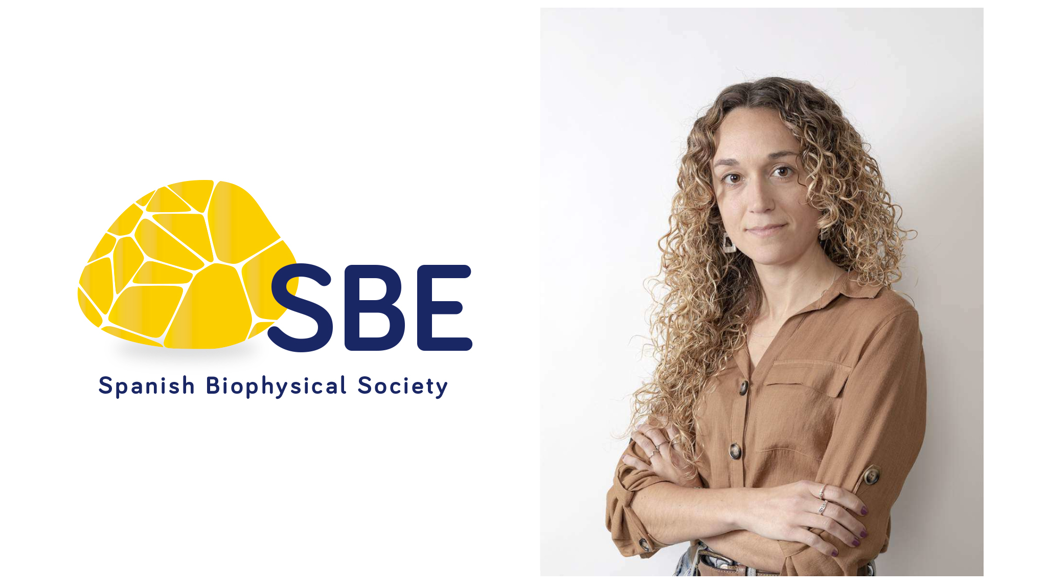 Edurne Rujas receives the "Enrique Pérez-Payá–Prospera Biotech & BCN Peptides" award for young researchers in biophysics